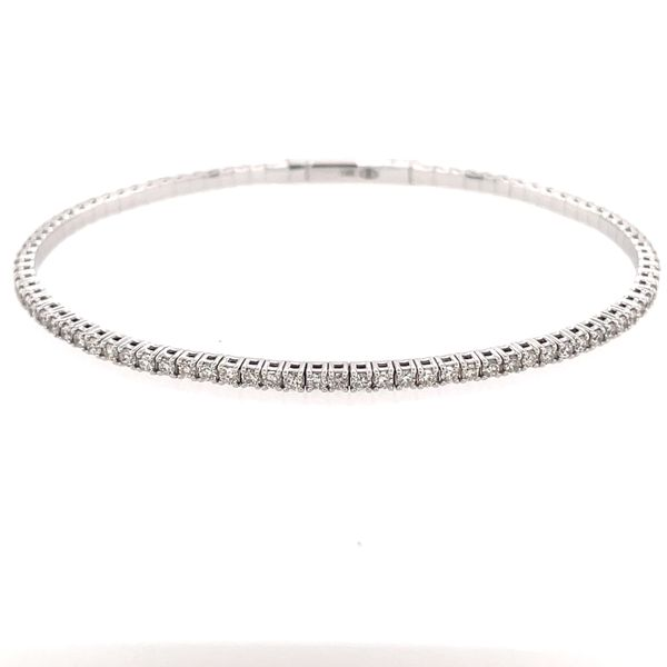 Diamond Tennis Bangle Simones Jewelry, LLC Shrewsbury, NJ