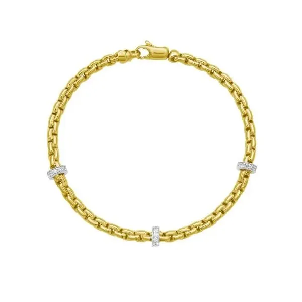 Diamond Section Bracelet Simones Jewelry, LLC Shrewsbury, NJ