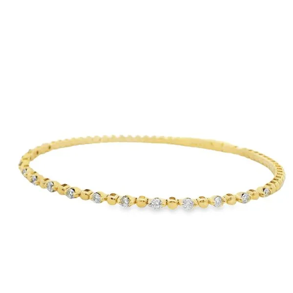 Diamond Flex Bangle Image 4 Simones Jewelry, LLC Shrewsbury, NJ