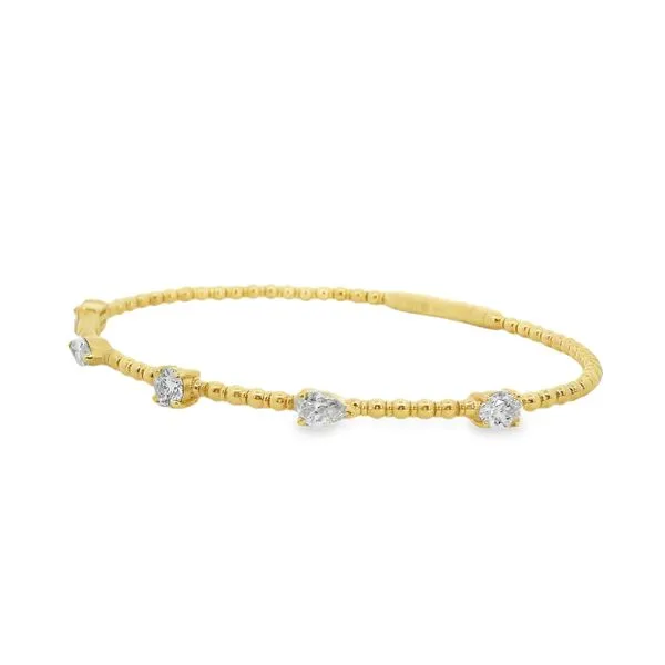 Diamond Flex Bangle Image 3 Simones Jewelry, LLC Shrewsbury, NJ