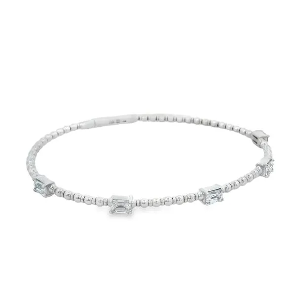 Diamond Flex Bangle Image 2 Simones Jewelry, LLC Shrewsbury, NJ
