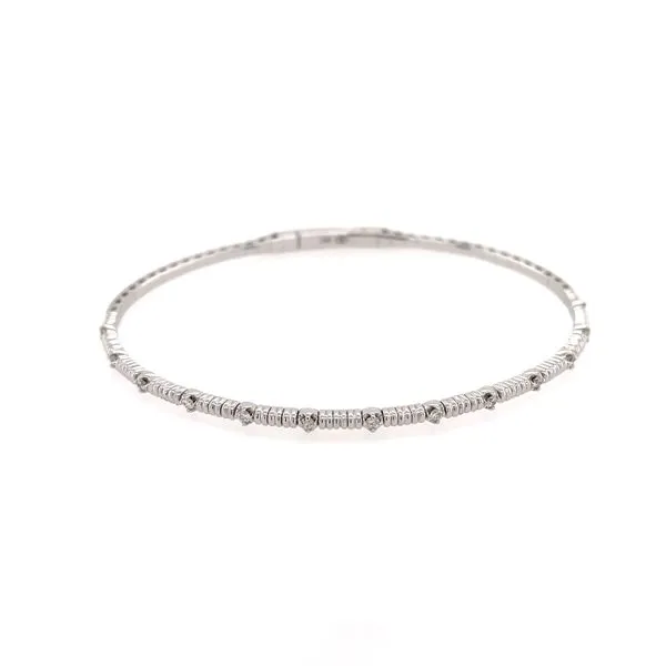 Diamond Flexible Bangle Simones Jewelry, LLC Shrewsbury, NJ