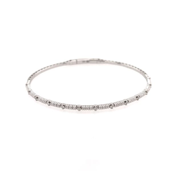 Diamond Flexible Bangle Simones Jewelry, LLC Shrewsbury, NJ