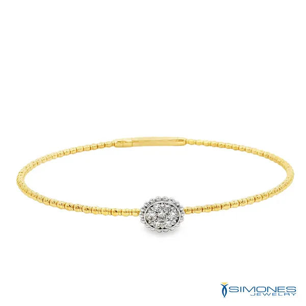Diamond Flexible Bangle Simones Jewelry, LLC Shrewsbury, NJ