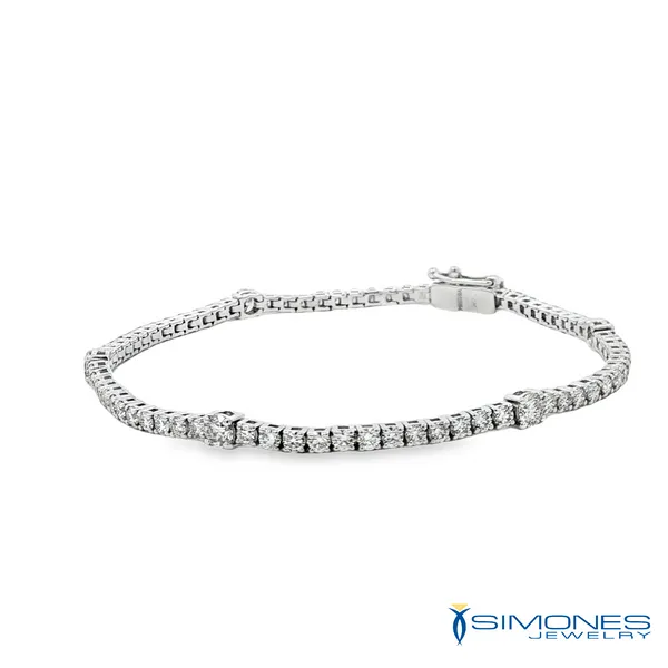 Diamond Tenis Bracelet Image 2 Simones Jewelry, LLC Shrewsbury, NJ