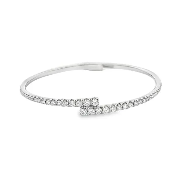 Diamond By Pass Bangle Simones Jewelry, LLC Shrewsbury, NJ