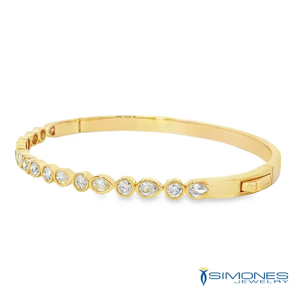 Diamond Bangle Image 3 Simones Jewelry, LLC Shrewsbury, NJ
