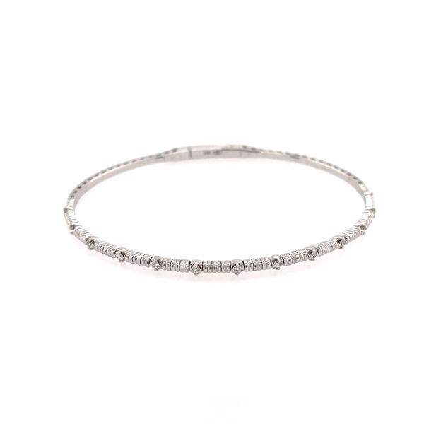 Diamond Flexible Bangle Simones Jewelry, LLC Shrewsbury, NJ