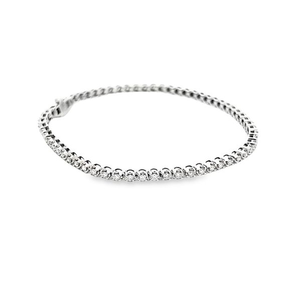 Diamond Tennis Bracelet Image 2 Simones Jewelry, LLC Shrewsbury, NJ