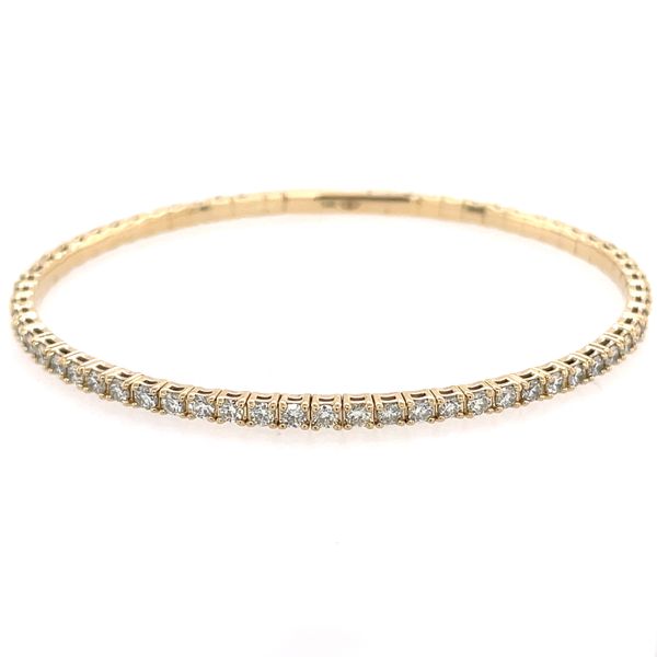 Diamond Tennis Bangle Simones Jewelry, LLC Shrewsbury, NJ