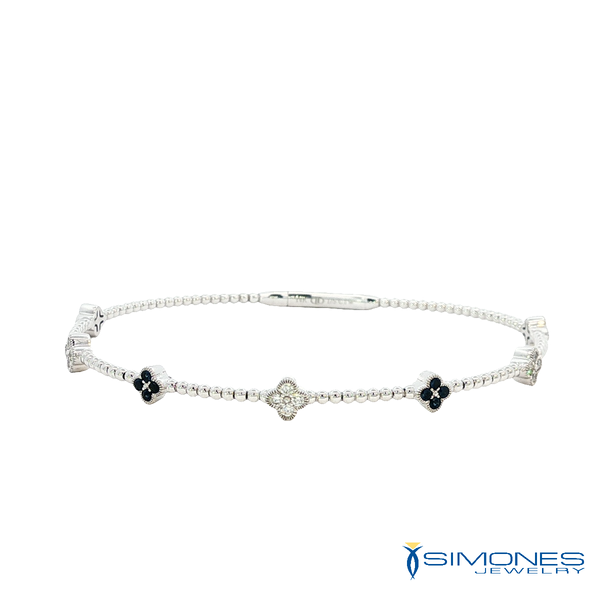 Sapphire and Diamond Bangle Simones Jewelry, LLC Shrewsbury, NJ