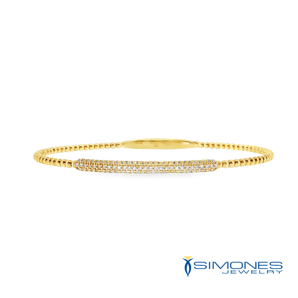 14K Yellow Diamond Bracelet Simones Jewelry, LLC Shrewsbury, NJ