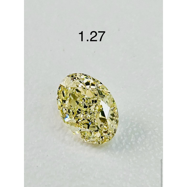 Fancy Light Yellow Diamond 1.27ct. Oval VVS2 Simones Jewelry, LLC Shrewsbury, NJ