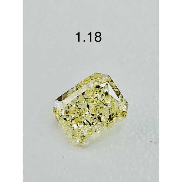 Fancy Light Yellow Diamond 1.18ct. Radiant Cut VS1 Simones Jewelry, LLC Shrewsbury, NJ
