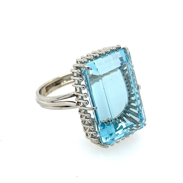 Aquamarine Ring Simones Jewelry, LLC Shrewsbury, NJ