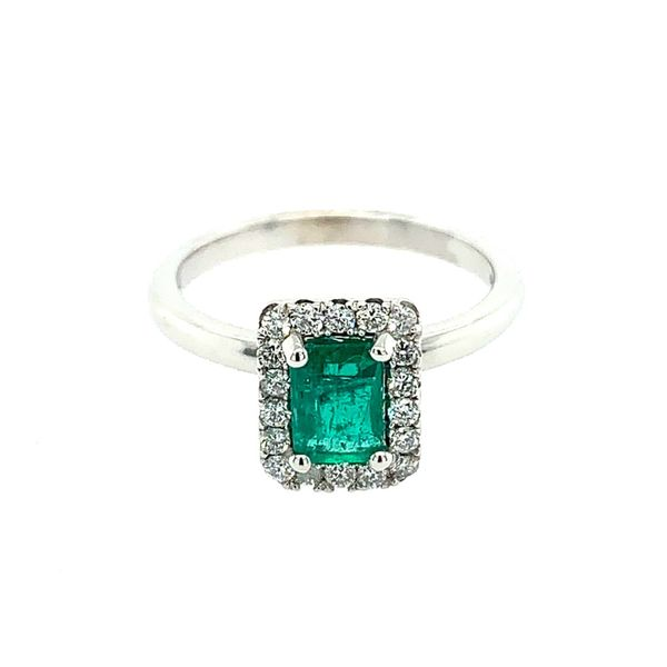 Emerald & Diamond Ring Simones Jewelry, LLC Shrewsbury, NJ