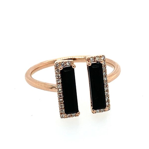 Black Agate Fancy Ring Simones Jewelry, LLC Shrewsbury, NJ
