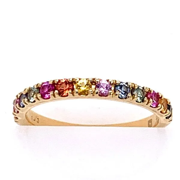 Rainbow Sapphire Band Simones Jewelry, LLC Shrewsbury, NJ