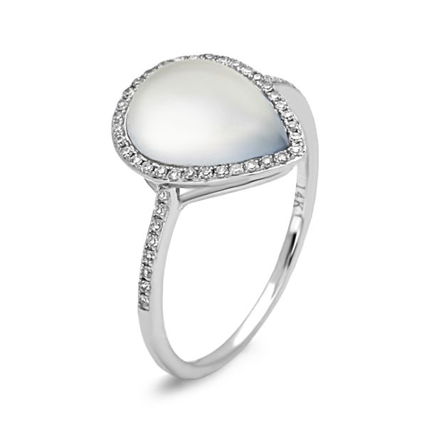 Chalcedony Diamond Ring Simones Jewelry, LLC Shrewsbury, NJ