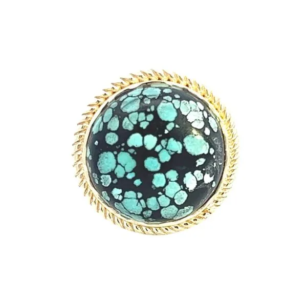 Handmade Turquoise Ring Image 2 Simones Jewelry, LLC Shrewsbury, NJ