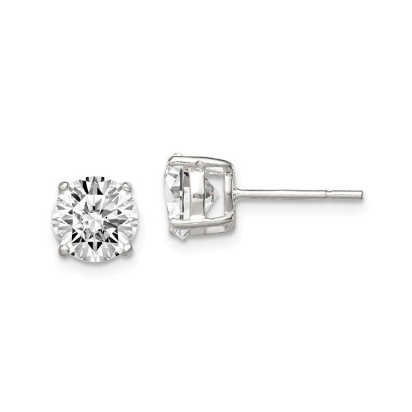 Cubic Zirconia Stud Earrings Simones Jewelry, LLC Shrewsbury, NJ