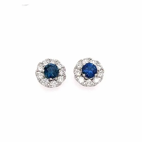 Sapphire & Diamond Earrings Simones Jewelry, LLC Shrewsbury, NJ