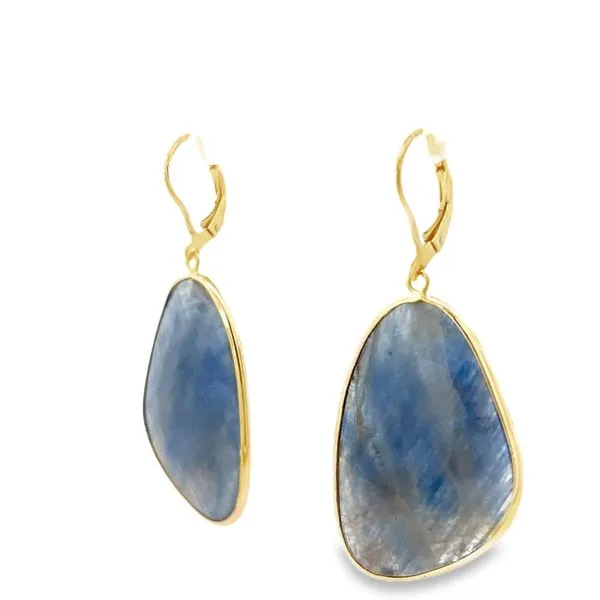 Sapphire Slice Earrings Image 3 Simones Jewelry, LLC Shrewsbury, NJ