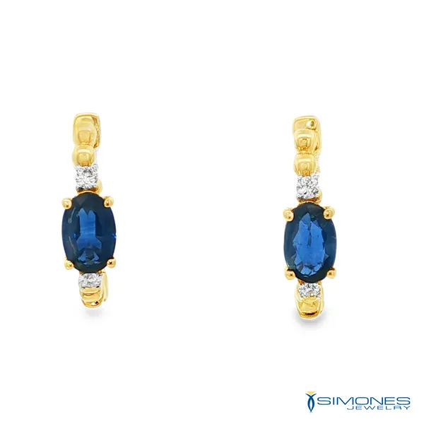 14K Yellow Sapphire Earrings Simones Jewelry, LLC Shrewsbury, NJ