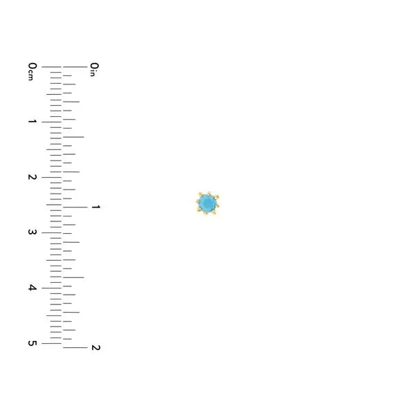 14K Yellow Earrings Image 2 Simones Jewelry, LLC Shrewsbury, NJ