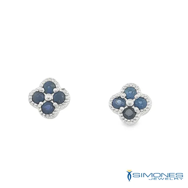 Sapphire Earings Simones Jewelry, LLC Shrewsbury, NJ
