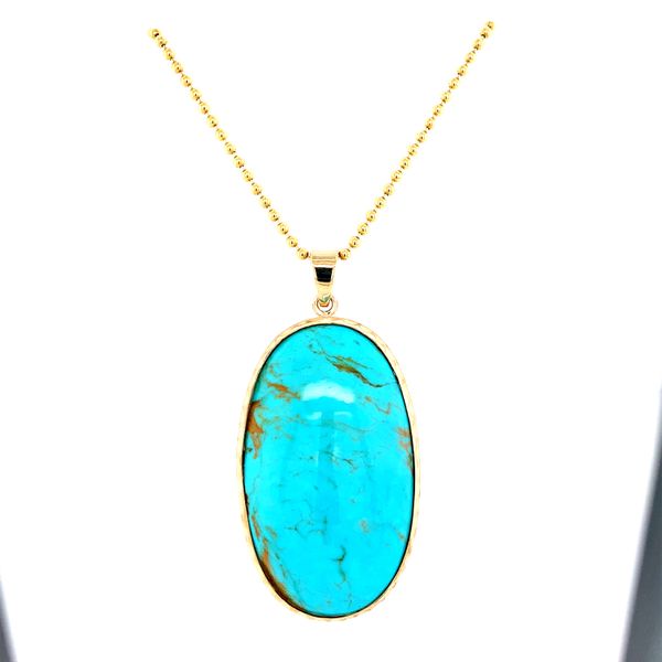 Handmade Turquoise Pendant Simones Jewelry, LLC Shrewsbury, NJ