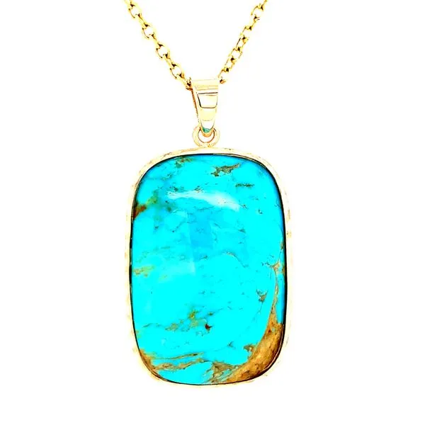 Turquoise Pendant Simones Jewelry, LLC Shrewsbury, NJ