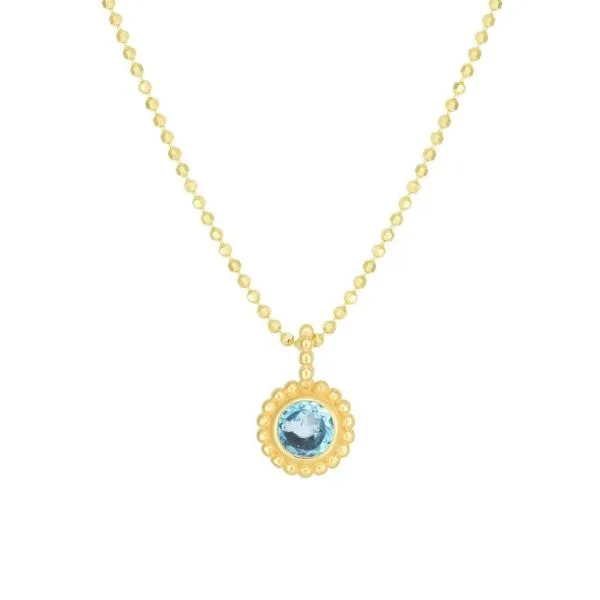 Blue Topaz Neckace Simones Jewelry, LLC Shrewsbury, NJ