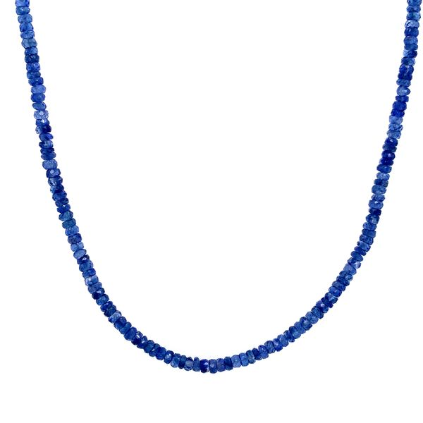 Blue Sapphire Necklace Simones Jewelry, LLC Shrewsbury, NJ