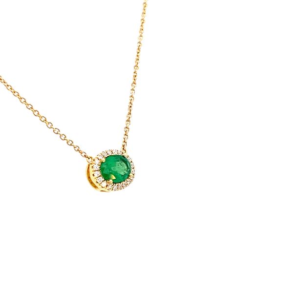 Emerald Necklace Image 2 Simones Jewelry, LLC Shrewsbury, NJ