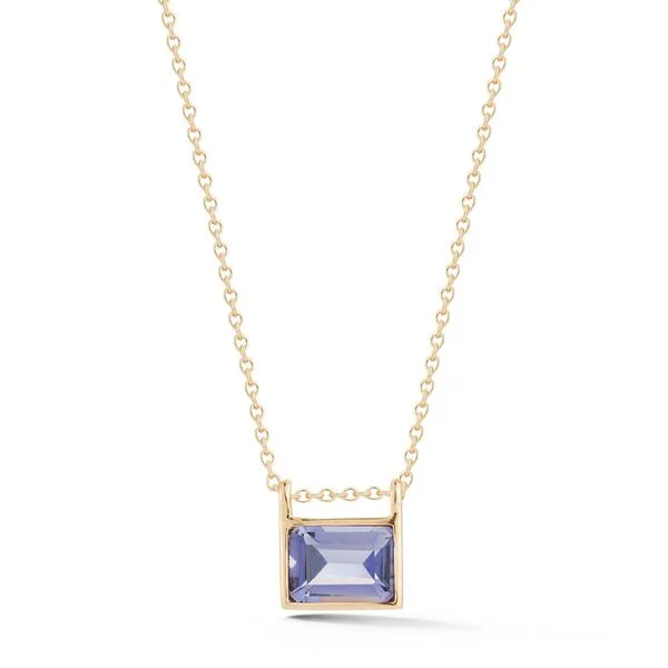 Bezel Set Iolite Simones Jewelry, LLC Shrewsbury, NJ