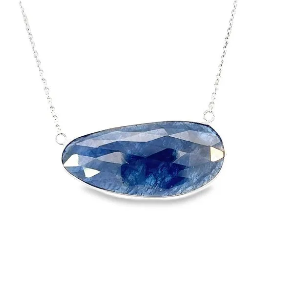 Sapphire Slice Necklace Simones Jewelry, LLC Shrewsbury, NJ