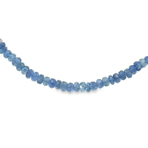 Blue Sapphire necklace Image 2 Simones Jewelry, LLC Shrewsbury, NJ