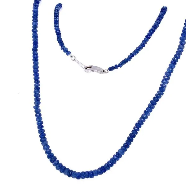 Sapphire Necklace Image 2 Simones Jewelry, LLC Shrewsbury, NJ