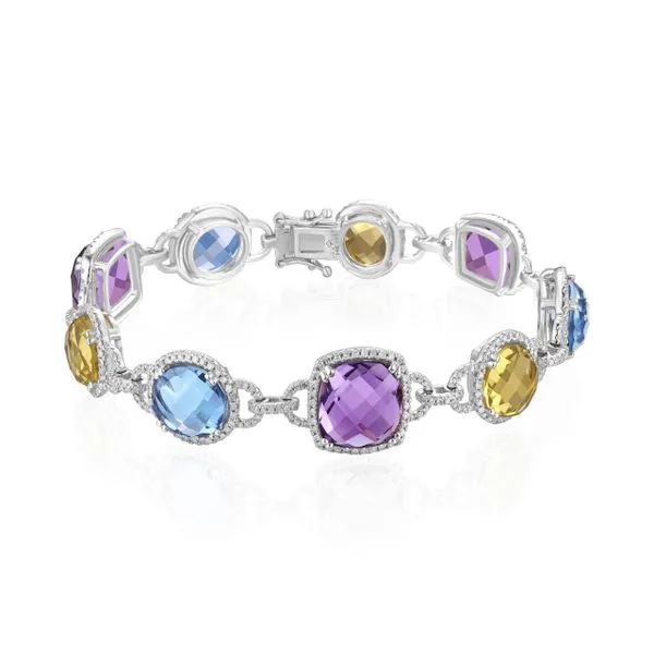 Diamond Multi Stone Bracelet Simones Jewelry, LLC Shrewsbury, NJ