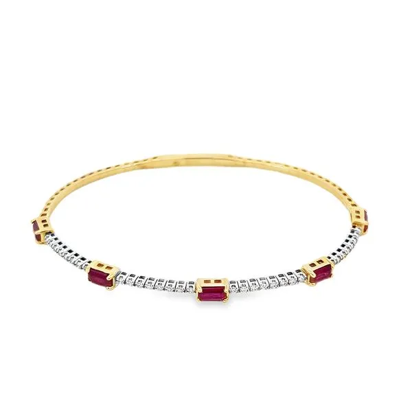 Ruby & Diamond Bracelet Simones Jewelry, LLC Shrewsbury, NJ