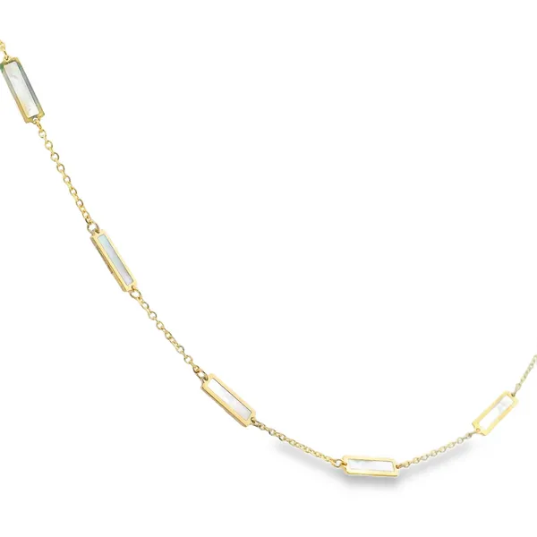 Mother of Pearl Bar Bracelet Image 2 Simones Jewelry, LLC Shrewsbury, NJ