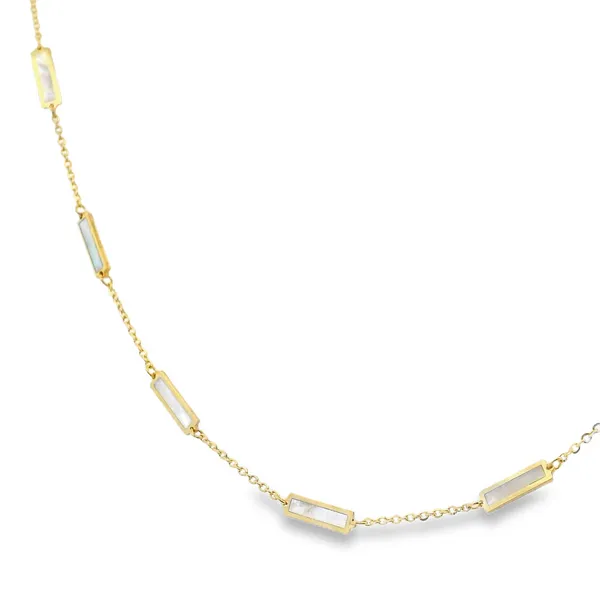 Mother of Pearl Bar Bracelet Image 3 Simones Jewelry, LLC Shrewsbury, NJ