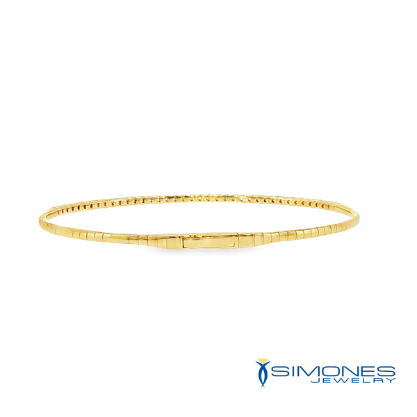 14K Yellow Ruby & Diamond  Bracelet Image 3 Simones Jewelry, LLC Shrewsbury, NJ