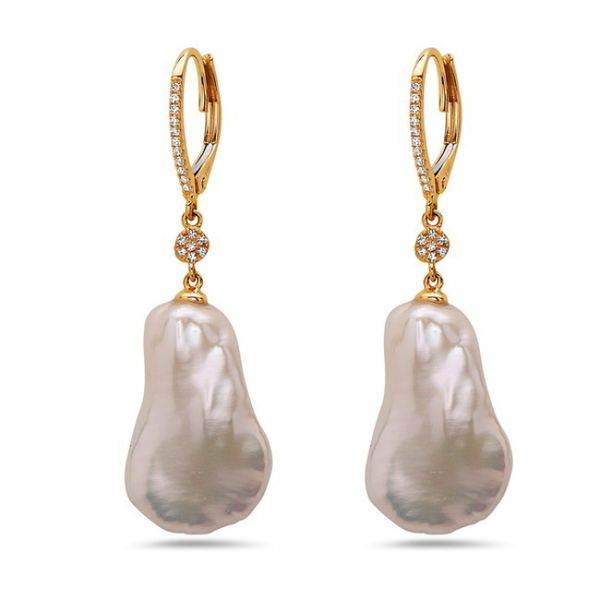 Pearl Drop Earrings Simones Jewelry, LLC Shrewsbury, NJ