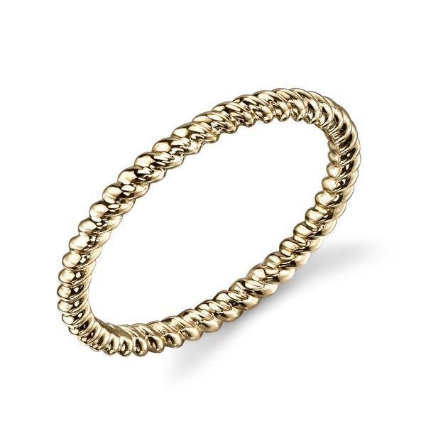 Gold Stackable Band Simones Jewelry, LLC Shrewsbury, NJ