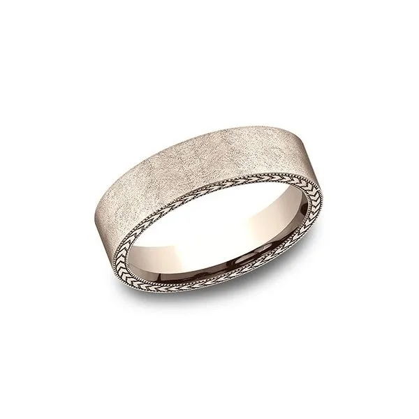Rose Gold Wedding Band Simones Jewelry, LLC Shrewsbury, NJ