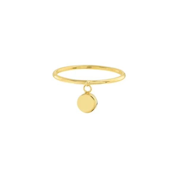 Dangle Disk Ring Simones Jewelry, LLC Shrewsbury, NJ