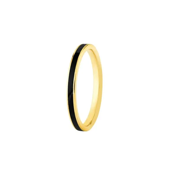 Black Enamel Ring Simones Jewelry, LLC Shrewsbury, NJ