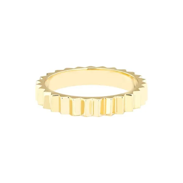 14K Yellow Gold Zig Zag Ring Simones Jewelry, LLC Shrewsbury, NJ